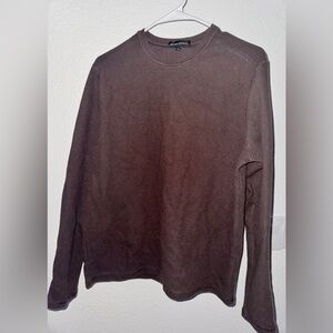 Brown Long Sleeve Sweater